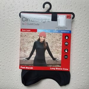 ClimateRight by CuddlDuds Long Sleeve Crew Small